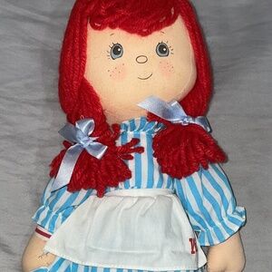 Rare Wendy's Inc. Rag Doll 1985 Fast Food Toy Wendy Caltoy